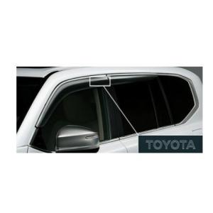 トヨタ ランドクルーザー70 純正サイドバイザー 1台分 GDJ76W ワイド