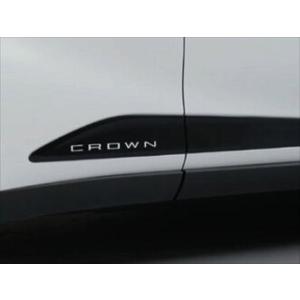トヨタ純正用品　クラウン クロスオーバー　純正 TZSH35 AZSH35 サイドエンブレム（CROWN）　08189-30050