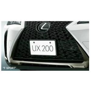 UX ナンバーフレーム (フロント・リヤ) &ロックボルト (ロゴ入り