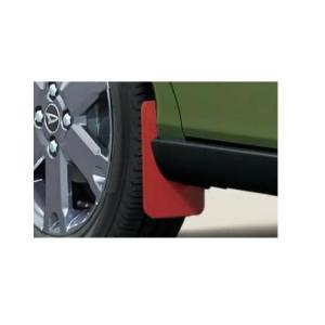 ダイハツ（DAIHATSU） マッドフラップ フロント レッド タフト