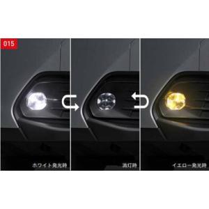 トヨタ純正用品　ヤリスクロス　純正 MXPJ10 MXPB10 バイカラーLEDフォグランプ灯体A　...