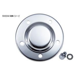 JETイノウエ　フロントハブキャップ　メッキボルト付　ふそう　大型　低床　500042