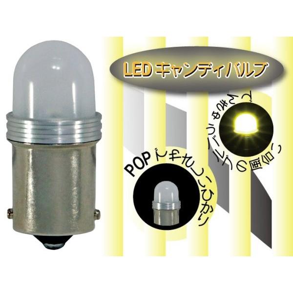 JETイノウエ　LEDバルブ　LED電球型キャンディバルブ　電球色　528740