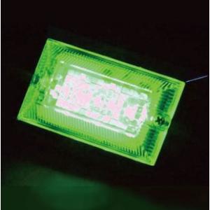 JETイノウエ LED3 ハイパワーフラットマーカーランプNEO 12/24V共用 クリアーレンズ/...