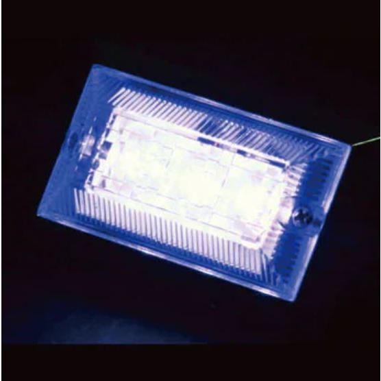 JETイノウエ LED3 ハイパワーフラットマーカーランプNEO 12/24V共用 クリアーレンズ/...