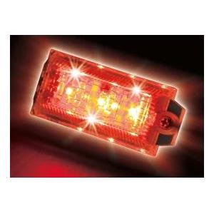 メール便可 ジェットイノウエ JETイノウエ ハイパワーミニフラットマーカーランプNEO レッド 5...