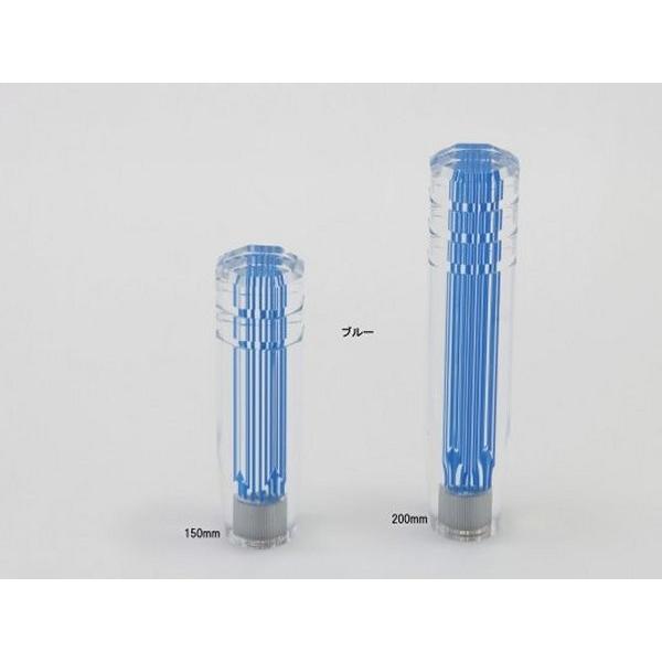 JETイノウエ　シフトノブ　スリットラインシフトノブ　200mm　12X1.75　ブルー　56202...