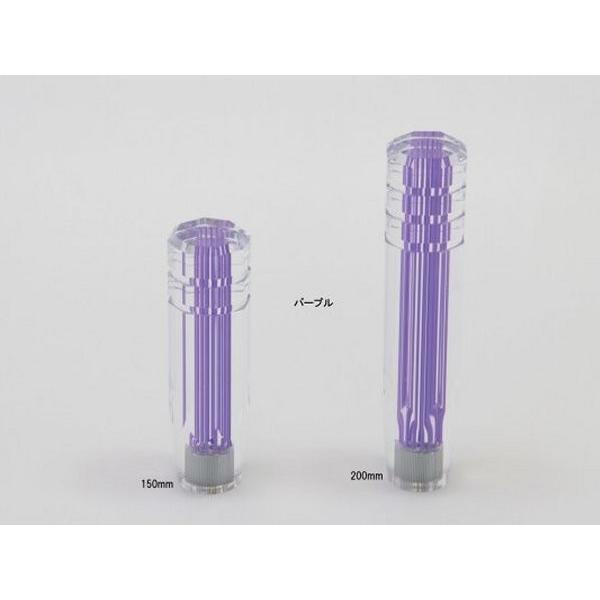 JETイノウエ　シフトノブ　スリットラインシフトノブ　150mm　12X1.75　パープル　5620...