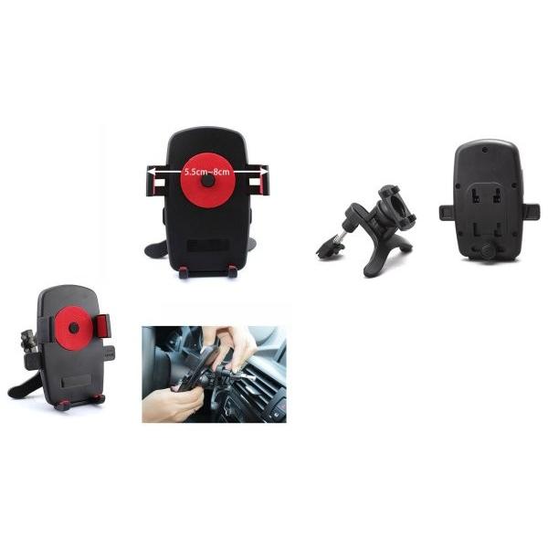 JETイノウエ　スマートフォンホルダー　ルーバー固定式　592065