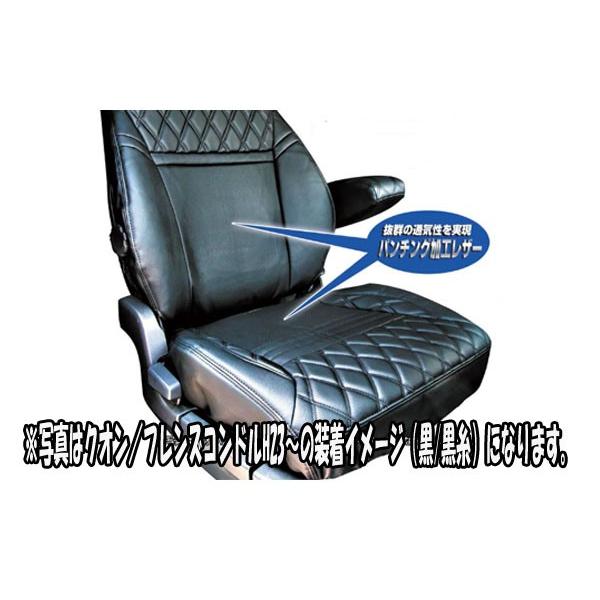 JETイノウエ　シートカバー　車種専用シートカバーCOMBI　NEWプロフィア　H15.12〜　黒/...