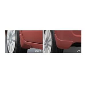 スズキ ワゴンRスマイル【MX81S MX91S】　マッドフラップセット【フェニックスレッドパール】...