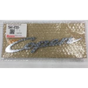 メール便可　DAIHATSU (ダイハツ) 純正部品　コペン　バックエンブレム　シルバー 品番754...