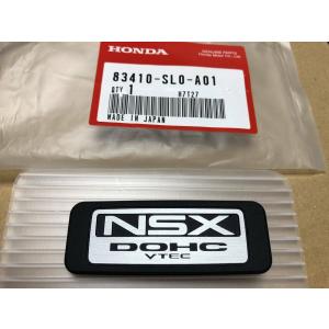 メール便可　HONDA (ホンダ) 純正部品 エンブレム アームレスト NSX 品番83410-SL0-A01