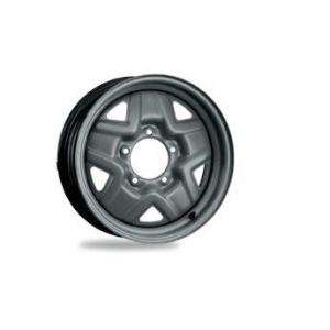 山口)スズキ ジムニー純正 16インチ スチールホイール 5H/139.7 BS デューラー 175/80R16 23年製 4本 送料別途 ▲C231012N01 KK12C　FCY ジムニー カラードスチールホイール（16インチ/1本分）「スズキ純正