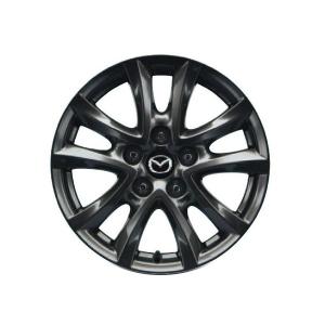 純正アクセサリー　マツダ　CX-3　DK　H27.02〜　ベーシック　アルミホイール　16X6.5J　ガンメタリック　1本　B45AV3810｜marucorp