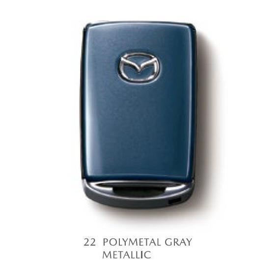 純正アクセサリー　マツダ　MX-30　DR　R2.10〜　セレクティブキーシェル　ポリメタルグレーメ...