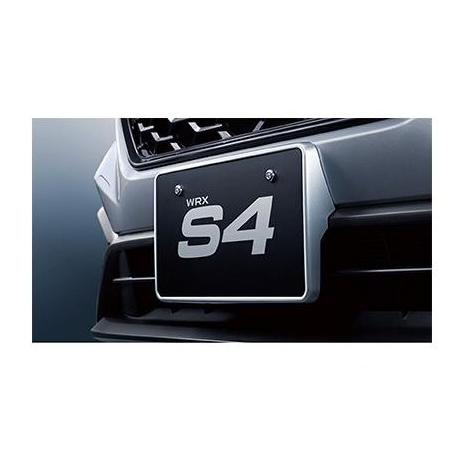 SUBARU WRX S4　スバル WRX S4【VBH】　カラードナンバープレートベース【イグニッ...