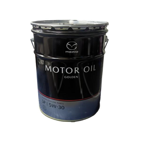 エンジンオイル　MAZDA　マツダ純正　エンジンオイル　ゴールデン　SP　5W-30　20L　P5E...