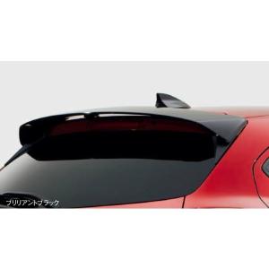 マツダスピード DJ デミオ リアルーフスポイラー ブリリアントブラック