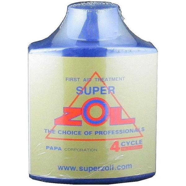 スーパーゾイル エンジンオイル添加剤 SUPER ZOIL 4サイクル用 100ml　ZO4100