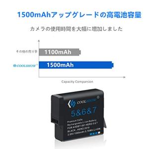 COOLSHOW GoPro Hero7 バッ...の詳細画像5