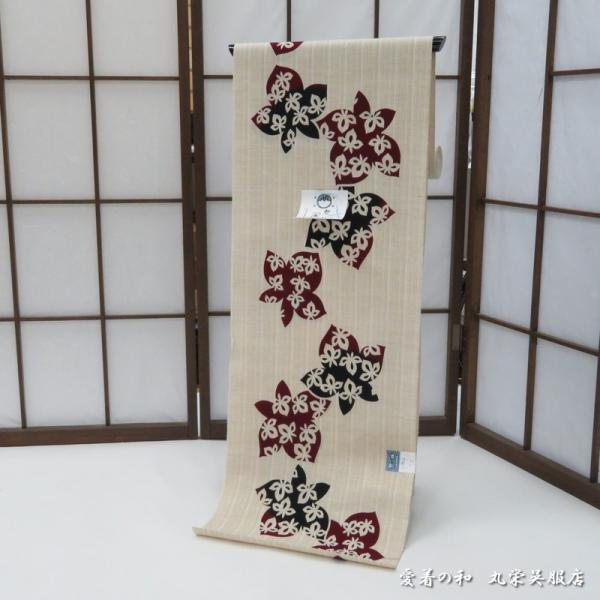 竺仙鑑製浴衣（ちくせん）綿芭蕉紬玉むし高級ゆかた反物01