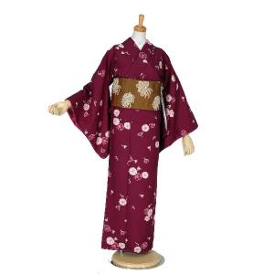 天然発酵立て藍染め松阪木綿プレタ着物(単衣）2 : 愛着の和 - 通販