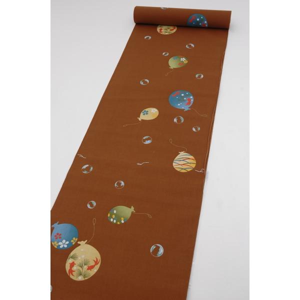 本格風姿花伝京友禅本染めの浴衣反物、お値打ち10