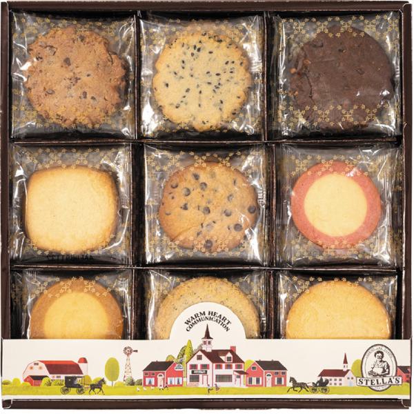 お歳暮　ステラおばさんのクッキー ウォームハート（Ｍ） Ｅ−３０（250_25冬）