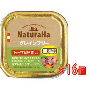 【ボール販売】ナチュラハ　グレインフリー　ビーフ＆野菜入り