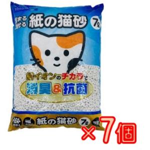 【ケース販売】ｎｅｋｏｎｅｒｕ　固まる流せる紙の猫砂｜maruetsu-fure