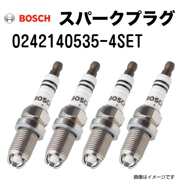 BOSCH スパークプラグ ZR6SPP302 個数4本 0242140535-4SET