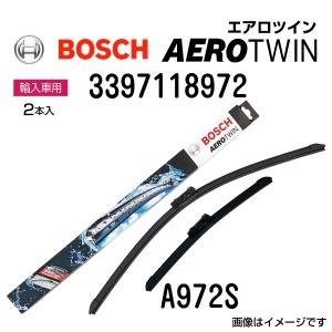 新品 BOSCH エアロツインワイパー アルファロメオ 147 (937) 2005年4月-2010年12月 左ハンドル用 A972S 2本入り  送料無料｜marugamebase