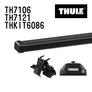 ニッサン キックス TH7106 7121 KIT6086 THULE ベースキャリア  送料無料｜marugamebase