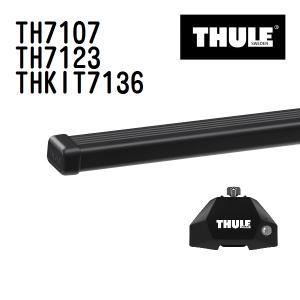 スバル クロストレック TH7107 7123 KIT7136 THULE ベースキャリア  送料無料｜marugamebase