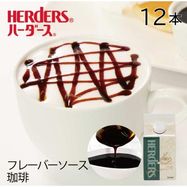ハーダース カフェ用フレーバーソース 珈琲(エスプレッソタイプ) 【業務用 300ml×12本】 コ...