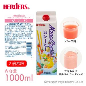 フローズンスムージーベース グァバ 1000m...の詳細画像2