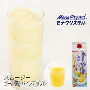 フローズンスムージーベース ゴールデンパインアップル 1000ml パインアップル パイン パイナップル 南国 ドリンク ミキサー ジュース フルーツ｜丸源のこだわり飲料常温品取扱店