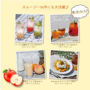 フローズンスムージーベース 青森りんご 100...の詳細画像5