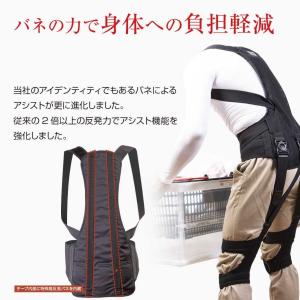 ワーキングパワースーツX(本体・膝サポーター/...の詳細画像2