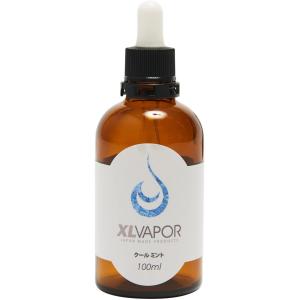 [XLVAPOR] VAPE リキッド クールミント XL ( 100ml / PloomTECH対応 ) 国産電子タバコ用リキッド ベイプ 香料 プルームテック
