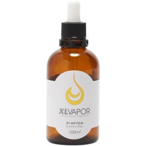 [XLVAPOR] VAPE リキッド ゴールドバレル XL (パイナップル味 / 100ml / PloomTECH対応) 国産電子タバコ用リキッド ベイプ 香料 プルームテック