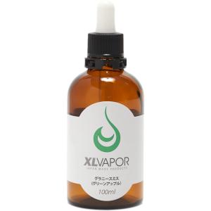 [XLVAPOR] VAPE 電子タバコ リキッド XLグラニースミス (グリーンアップル味 / 100ml) 国産リキッド 大容量 ベイプ [ PloomTECH対応 ] 香料 プルームテック