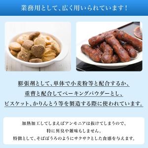 炭酸水素アンモニウム 1kgx20の詳細画像4