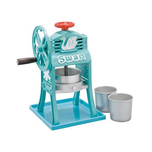 池永鉄工 スワン ミニ氷削機 小さな南極DX SI-5A 手動式 専用カップ氷用   業務用 かき氷...