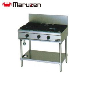 マルゼン ガステーブルコンロ M-223C 3口コンロ 親子コンロ 