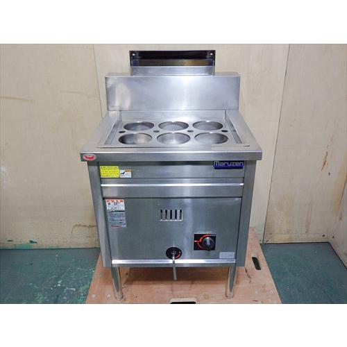 【中古】【送料都度見積】マルゼン 茹で麺器 角層型ラーメン釜 MRK-066B