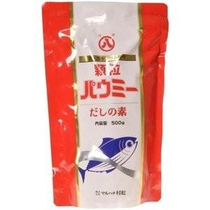 だしの素 パウミー 顆粒 500g マルハチ村松 調味料｜maruhachi0808