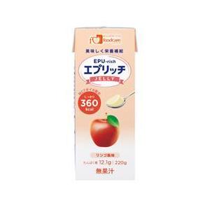 介護食 エプリッチゼリー りんご風味 220ｇ フードケア　