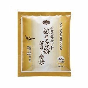 イオンサポート お茶シリーズ ほうじ茶ゼリーの素 40ｇ ヘルシーフード｜maruhachi0808